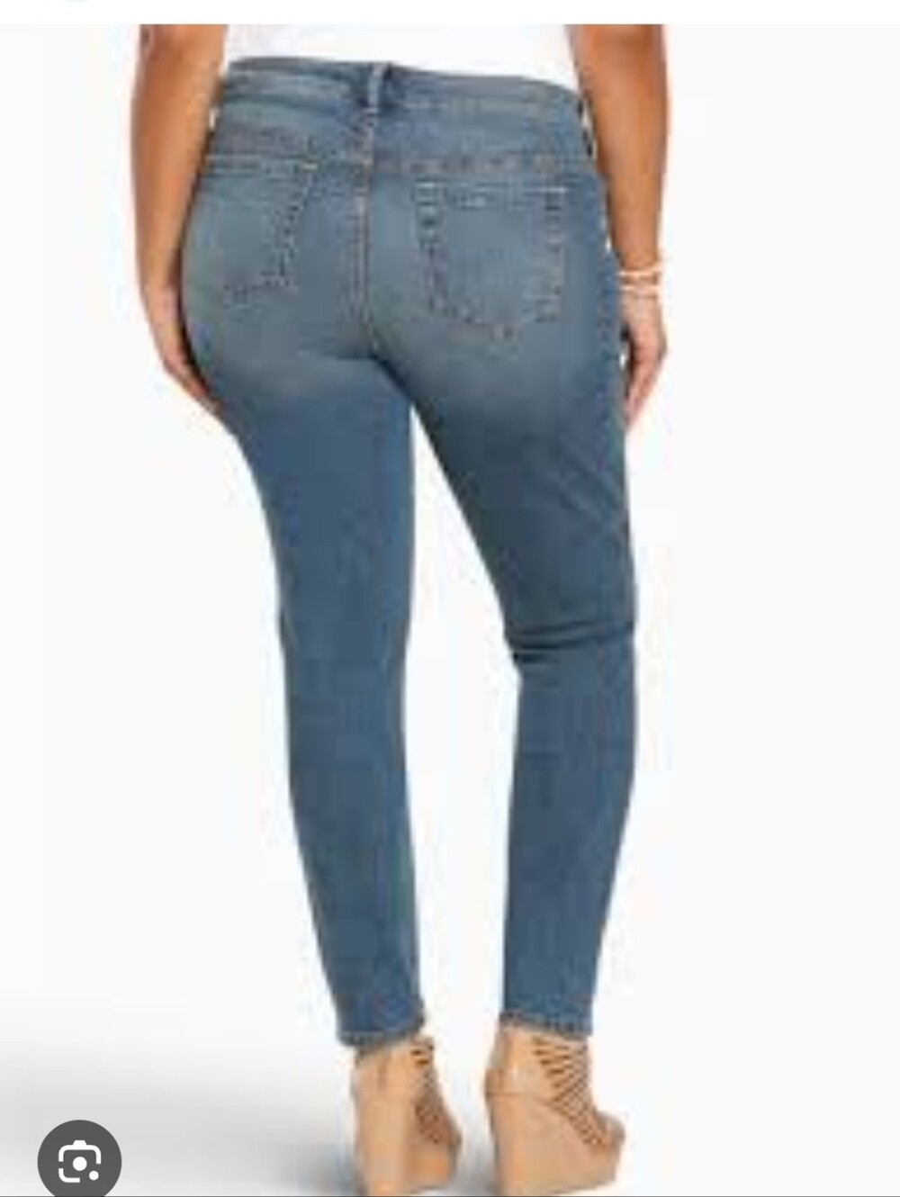torrid Light Blue New Skinny Jeans 18 X 28 Classy Curvy Plus Size Y2K 90s Bpho